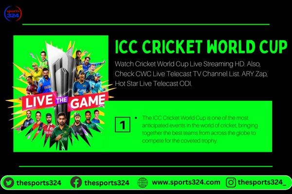 ICC Cricket World Cup Live Channel & Broadcast Rights