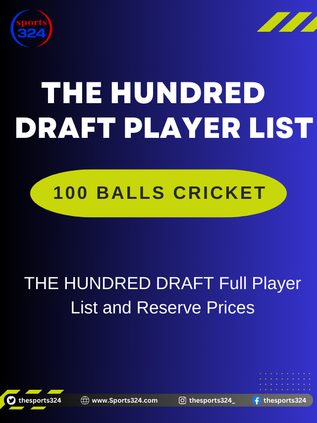 THE HUNDRED DRAFT Full Player List