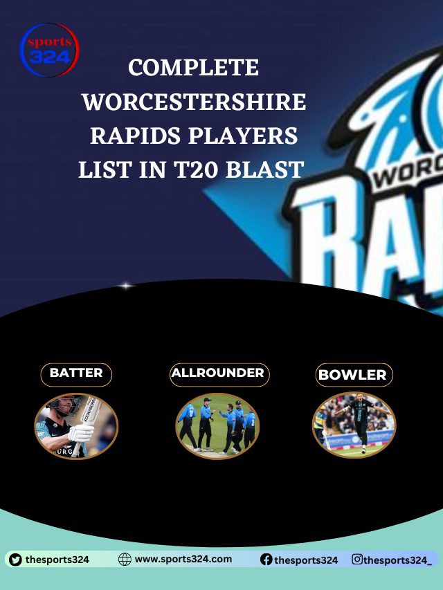 Worcestershire Rapids Vitality T20 Blast Squad