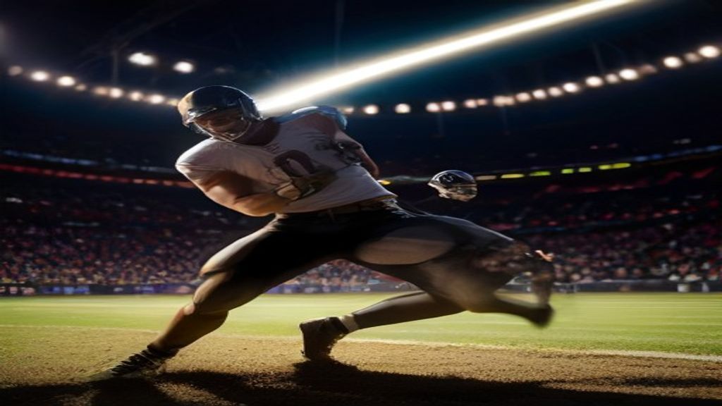 A professional sports coach analyzing real-time sports data analytics on a digital tablet during a live match.